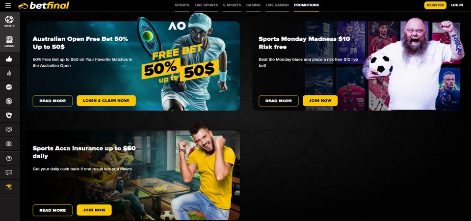 المراهنات الرياضية والكازينو Betfinal تجربة مثيرة للمراهنين المراهنات الرياضية والكازينو Betfinal تجربة مثيرة للمراهنين